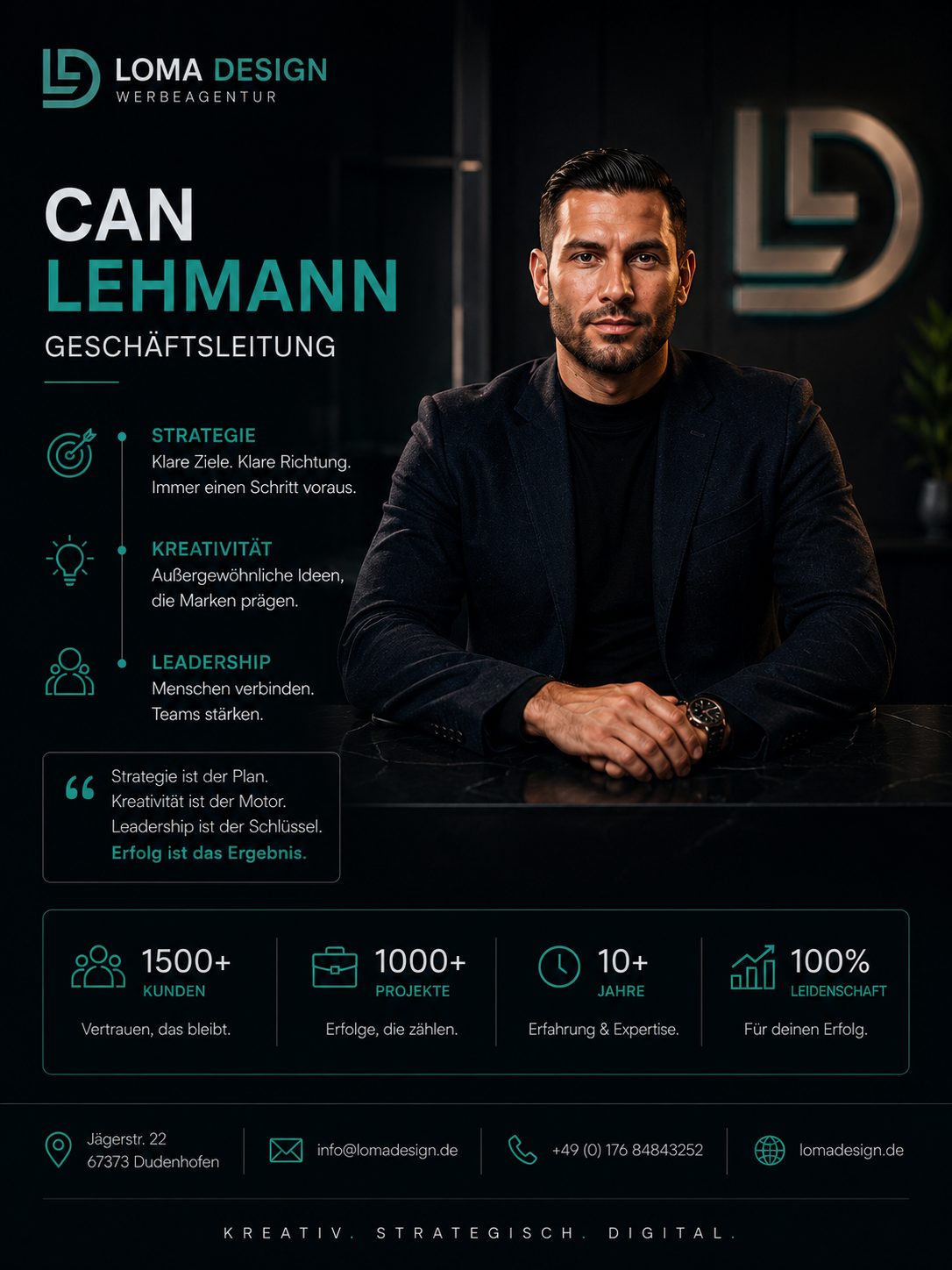 Can Lehmann — Geschäftsleitung und Bindeglied zur Strategieberatung